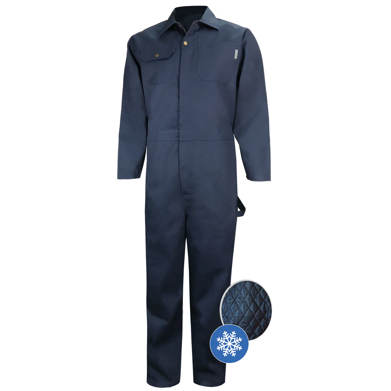COMBINAISON COVERALL DE TRAVAIL DOUBLÉ ZIPPER 20" AUX JAMBES GATTS