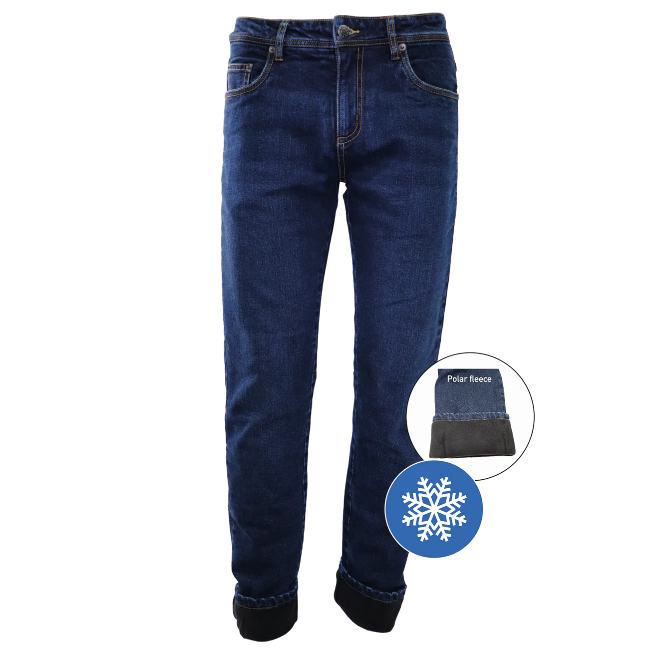 JEANS DE TRAVAIL EXTENSIBLE DOUBLÉ POUR HOMME GATTS