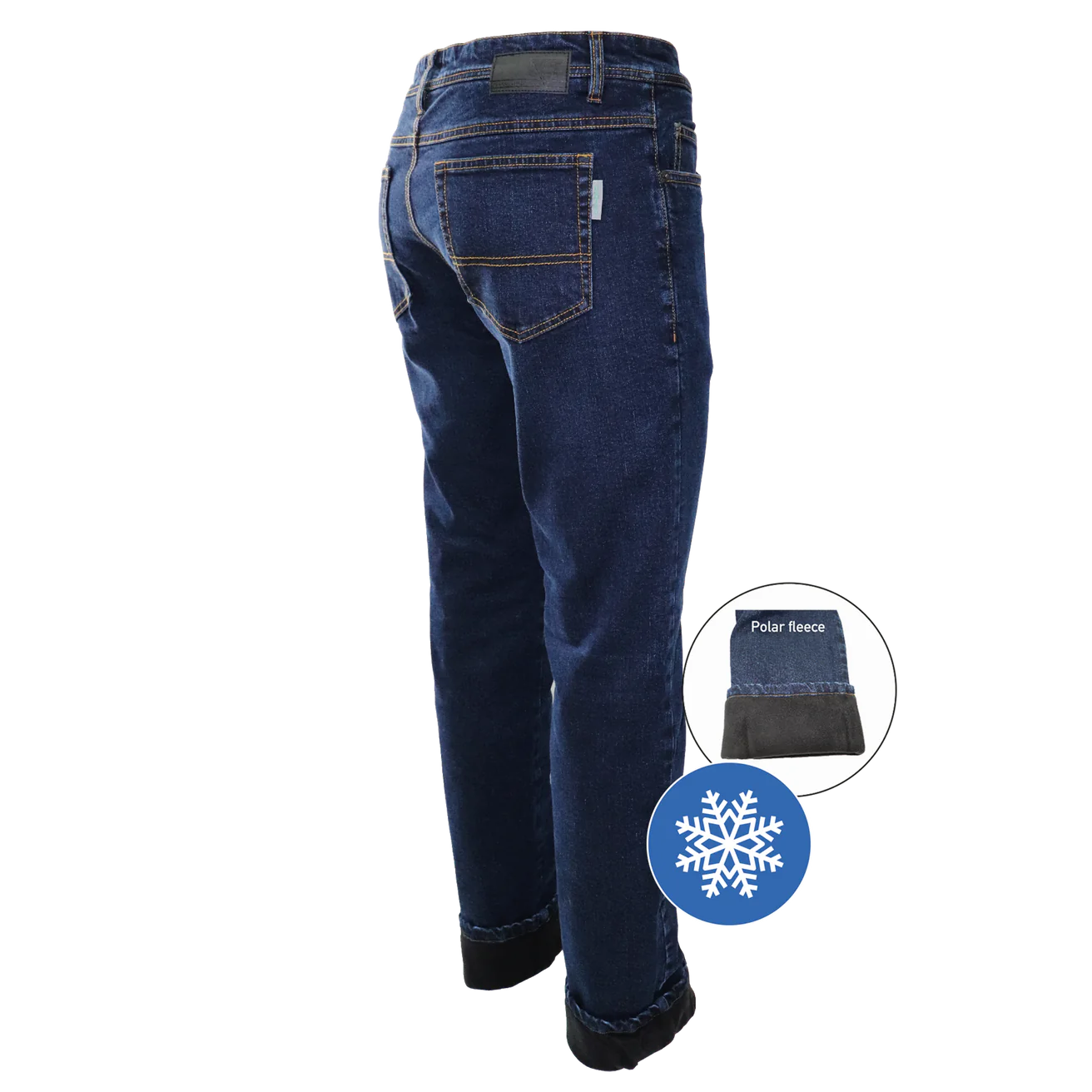 JEANS DE TRAVAIL EXTENSIBLE DOUBLÉ POUR HOMME GATTS