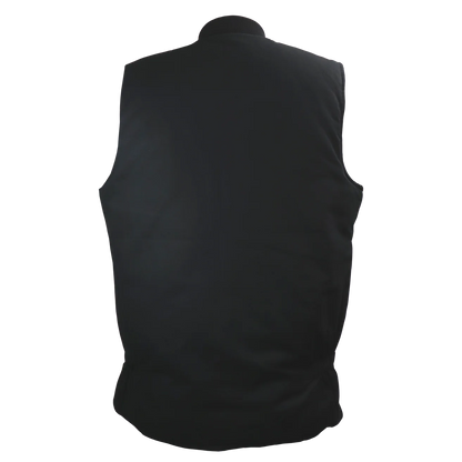 VESTE DE SÉCURITÉ RÉVERSIBLE DOUBLÉE ORANGE/NOIR GATTS
