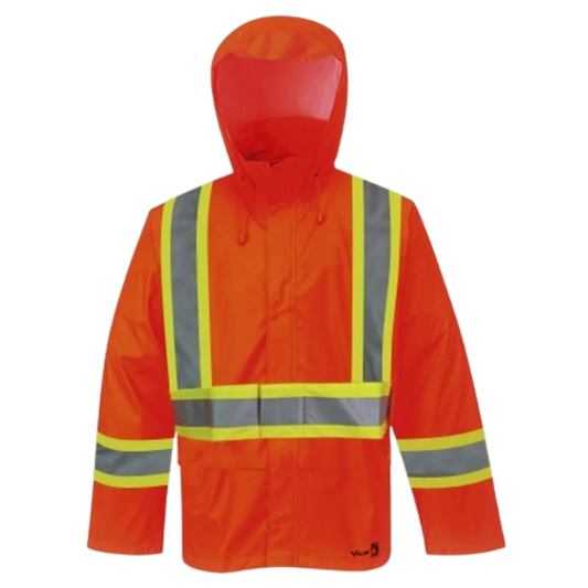 MANTEAU ORANGE HANDYMAN FR PU VIKING