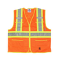 VESTE DE SÉCURITÉ À FERMETURE ÉCLAIR OPEN ROAD ORANGE VIKING