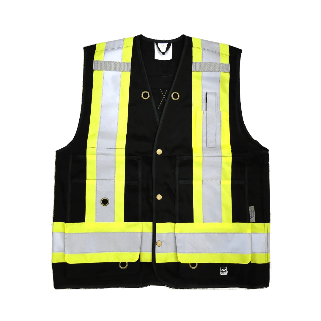 VESTE DE SÉCURITÉ SURVEYOR NOIR VIKING