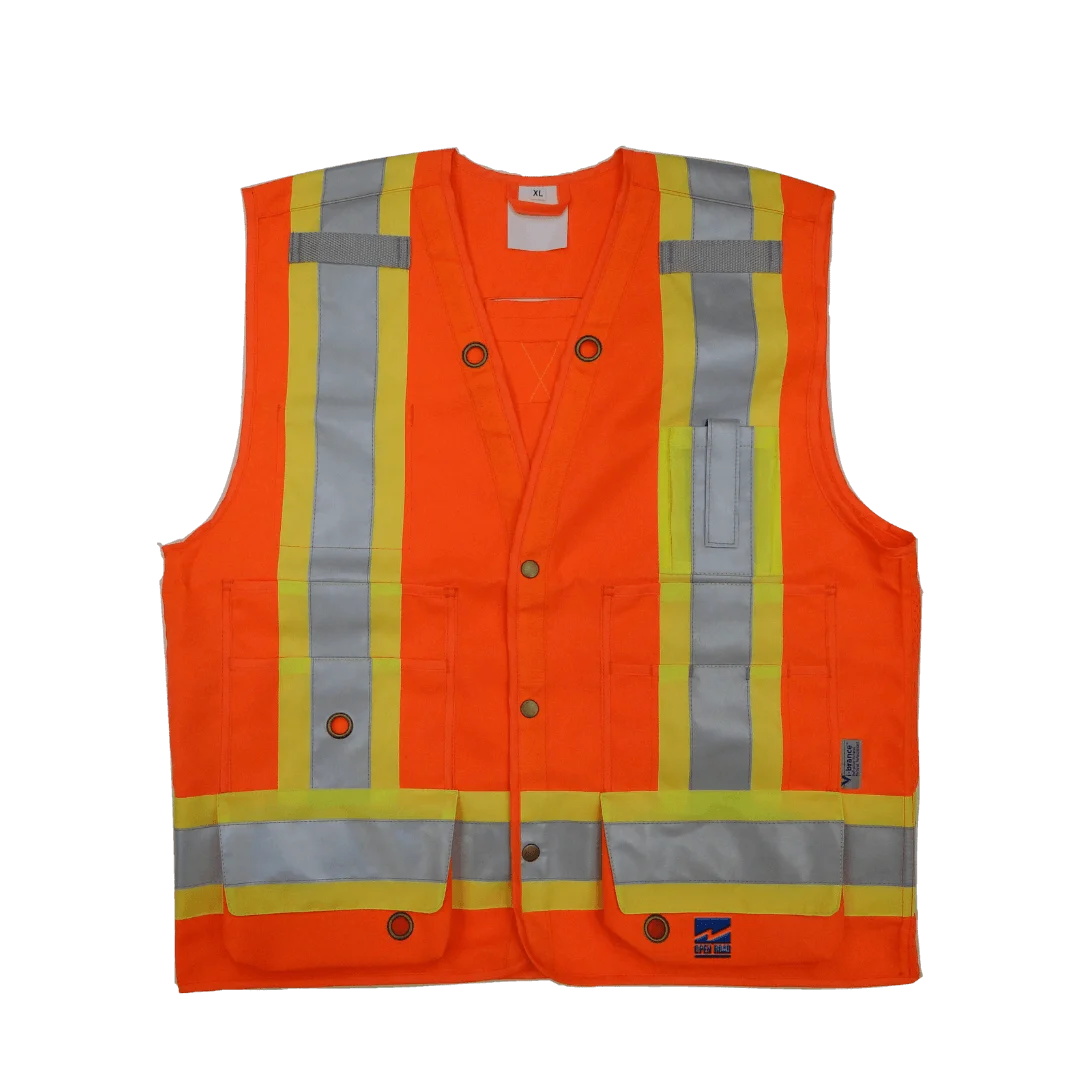 VESTE DE SÉCURITÉ SURVEYOR ORANGE VIKING