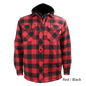 CHEMISE DE TRAVAIL EN FLANELLE DOUBLÉE AVEC CAPUCHON (3 COULEURS) GATTS