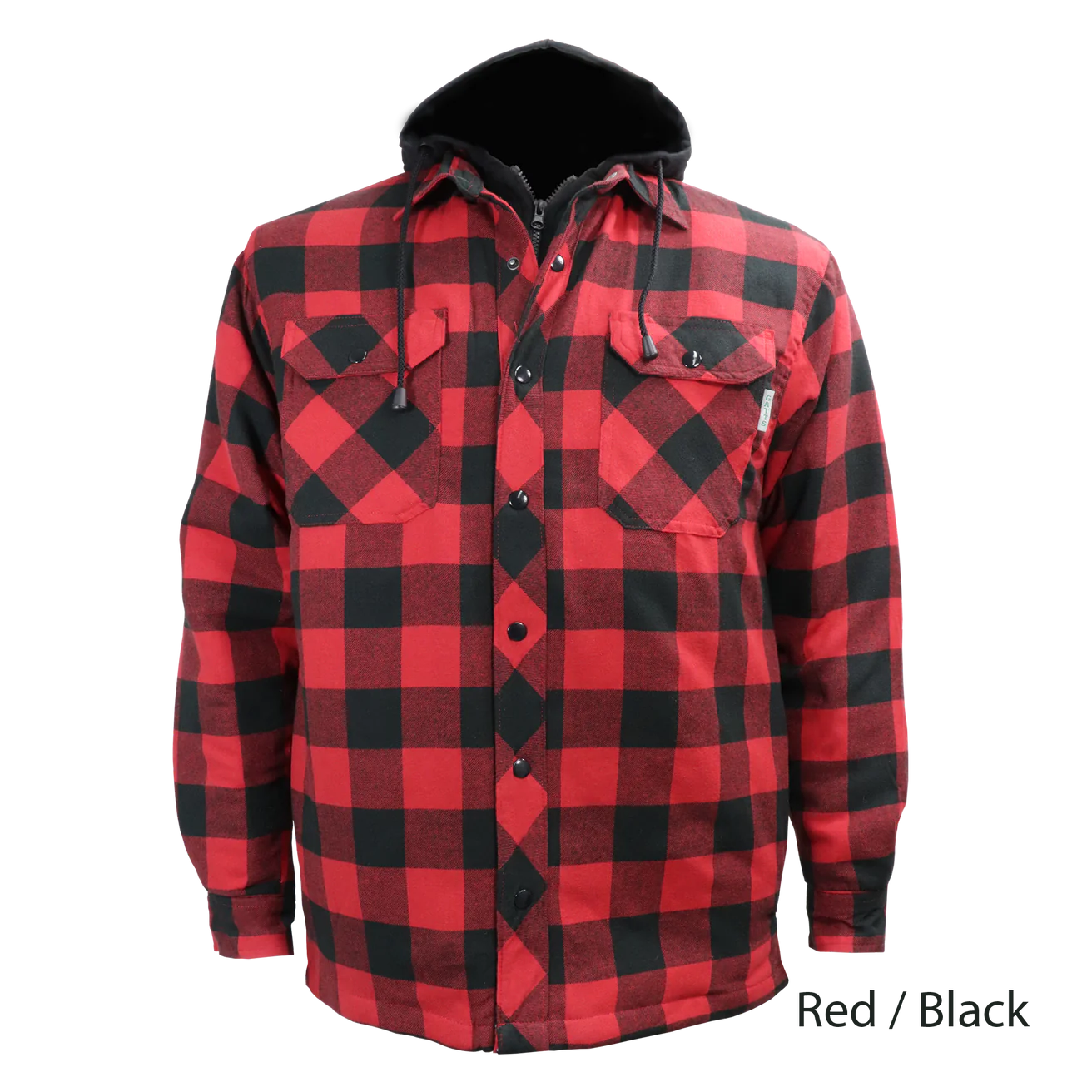 CHEMISE DE TRAVAIL EN FLANELLE DOUBLÉE AVEC CAPUCHON (3 COULEURS) GATTS