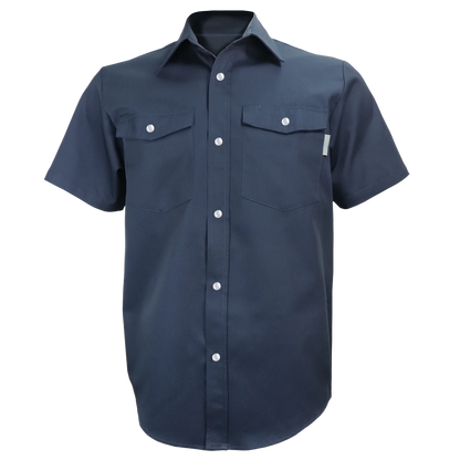 CHEMISE DE TRAVAIL MANCHES COURTES BOUTONS PRESSIONS (SNAPS)(2 COULEURS) GATTS
