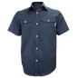 CHEMISE DE TRAVAIL MANCHES COURTES BOUTONS PRESSIONS (SNAPS)(2 COULEURS) GATTS