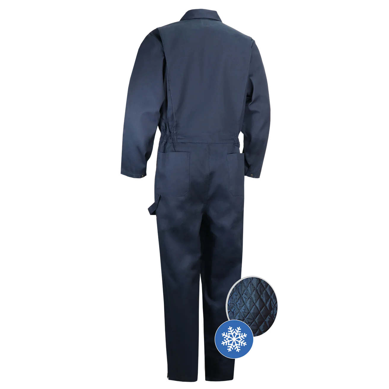 COMBINAISON COVERALL DE TRAVAIL DOUBLÉ ZIPPER 20" AUX JAMBES GATTS