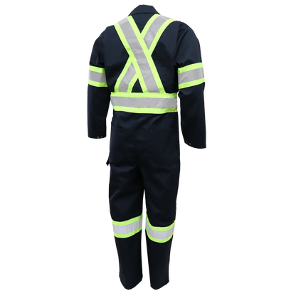 COMBINAISON | COVERALL  ZIPPER 20" AUX JAMBES BLEU GATTS