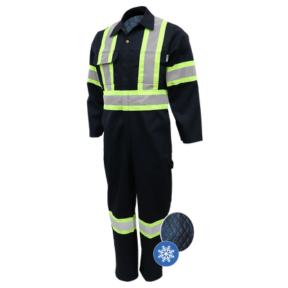 COMBINAISON | COVERALL DOUBLÉ ZIPPER 30" AUX JAMBES BLEU GATTS