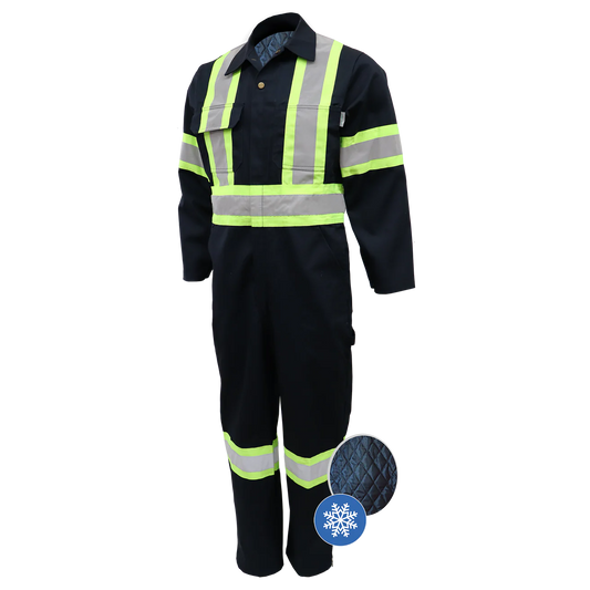 COMBINAISON | COVERALL DOUBLÉ ZIPPER 30" AUX JAMBES BLEU GATTS