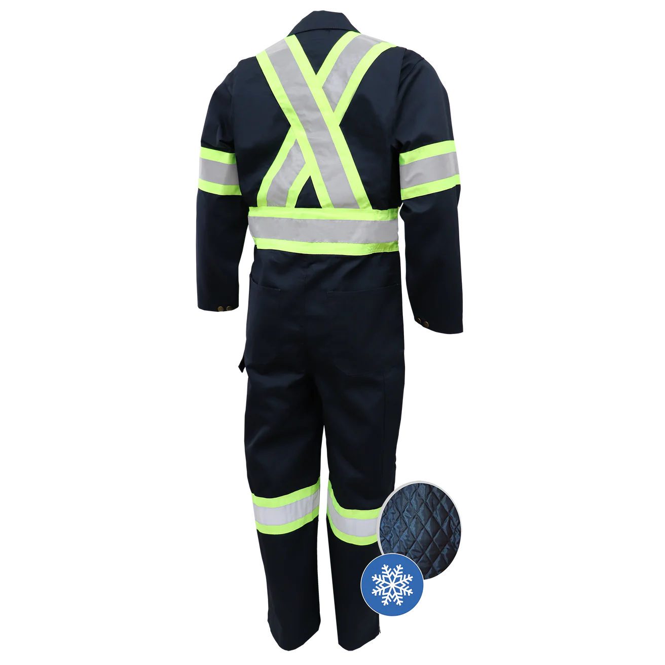 COMBINAISON | COVERALL DOUBLÉ ZIPPER 30" AUX JAMBES BLEU GATTS