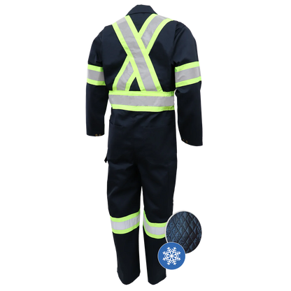 COMBINAISON | COVERALL DOUBLÉ ZIPPER 30" AUX JAMBES BLEU GATTS