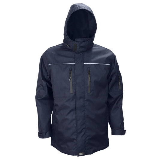 MANTEAU DE TRAVAIL 4 en 1 AVEC DOUBLURE AMOVIBLE ET RÉVERSIBLE GATTS