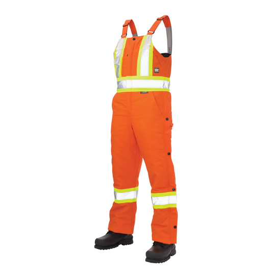 SALOPETTE DE SÉCURITÉ DOUBLÉE ORANGE TOUGH DUCK