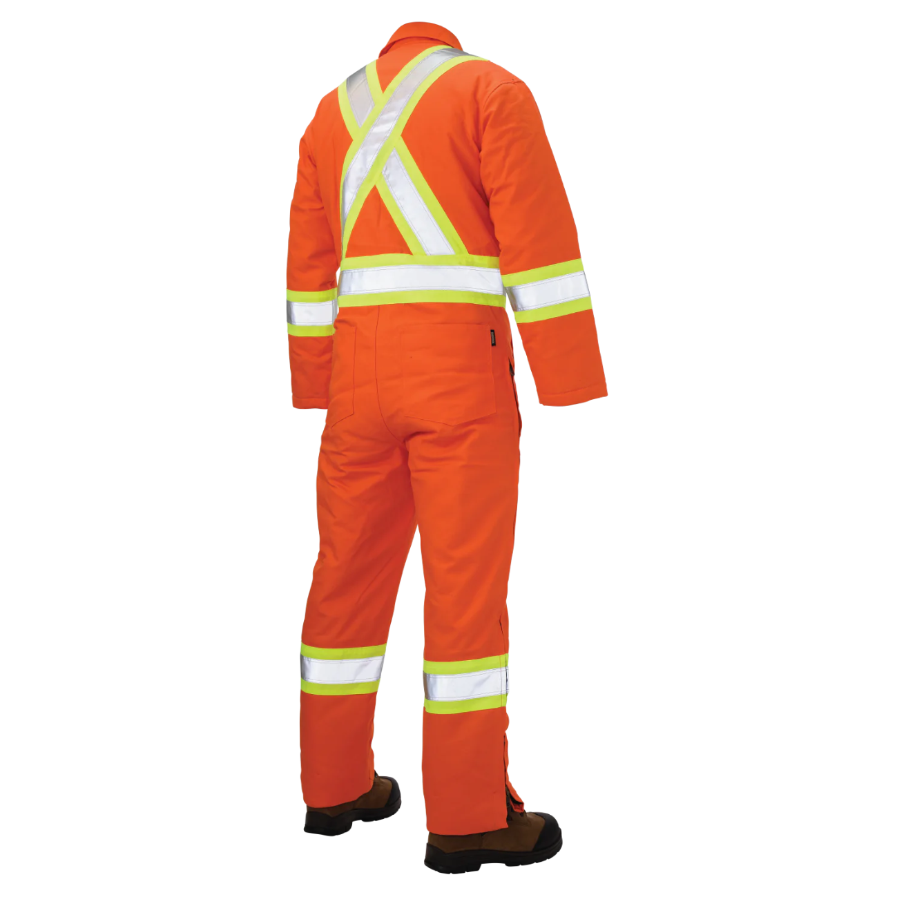 COMBINAISON | COVERALL DOUBLÉ ZIPPER CHEVILLE HANCHE ORANGE TOUGH DUCK