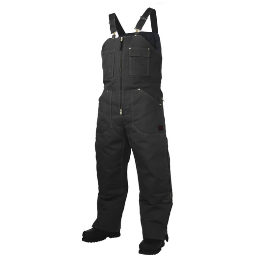 SALOPETTE EN DUCK DOUBLÉ NOIR TOUGH DUCK