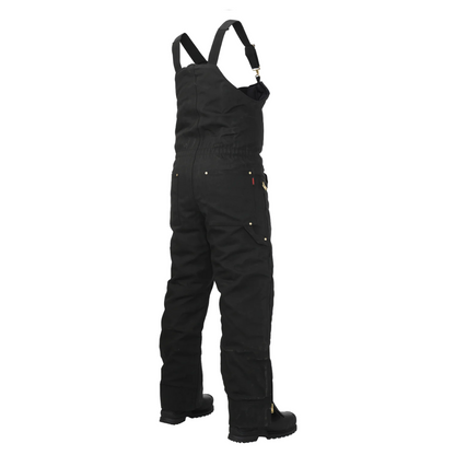 SALOPETTE EN DUCK DOUBLÉ NOIR TOUGH DUCK