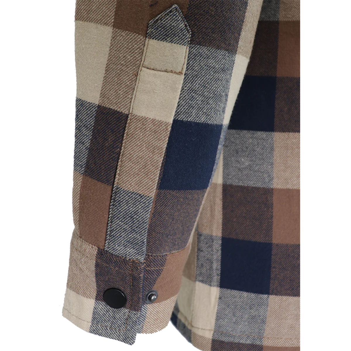 CHEMISE DE FLANELLE DOUBLÉE AVEC CAPUCHON GATTS