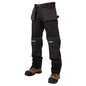PANTALON D'ENTREPRENEUR EXTENSIBLE INDÉCHIRABLE COUPLE AMPLE NOIR TOUGH DUCK