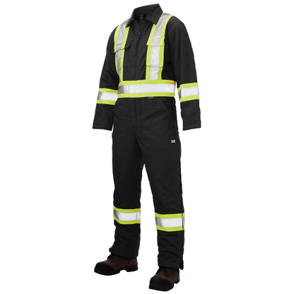 COMBINAISON | COVERALL DOUBLÉ ZIPPER CHEVILLE HANCHE NOIR TOUGH DUCK