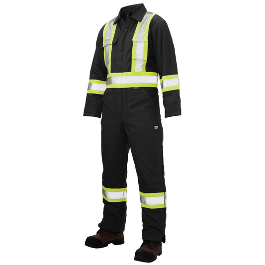 COMBINAISON | COVERALL DOUBLÉ ZIPPER CHEVILLE HANCHE NOIR TOUGH DUCK