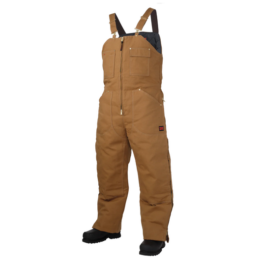 SALOPETTE EN DUCK DOUBLÉ TAN TOUGH DUCK