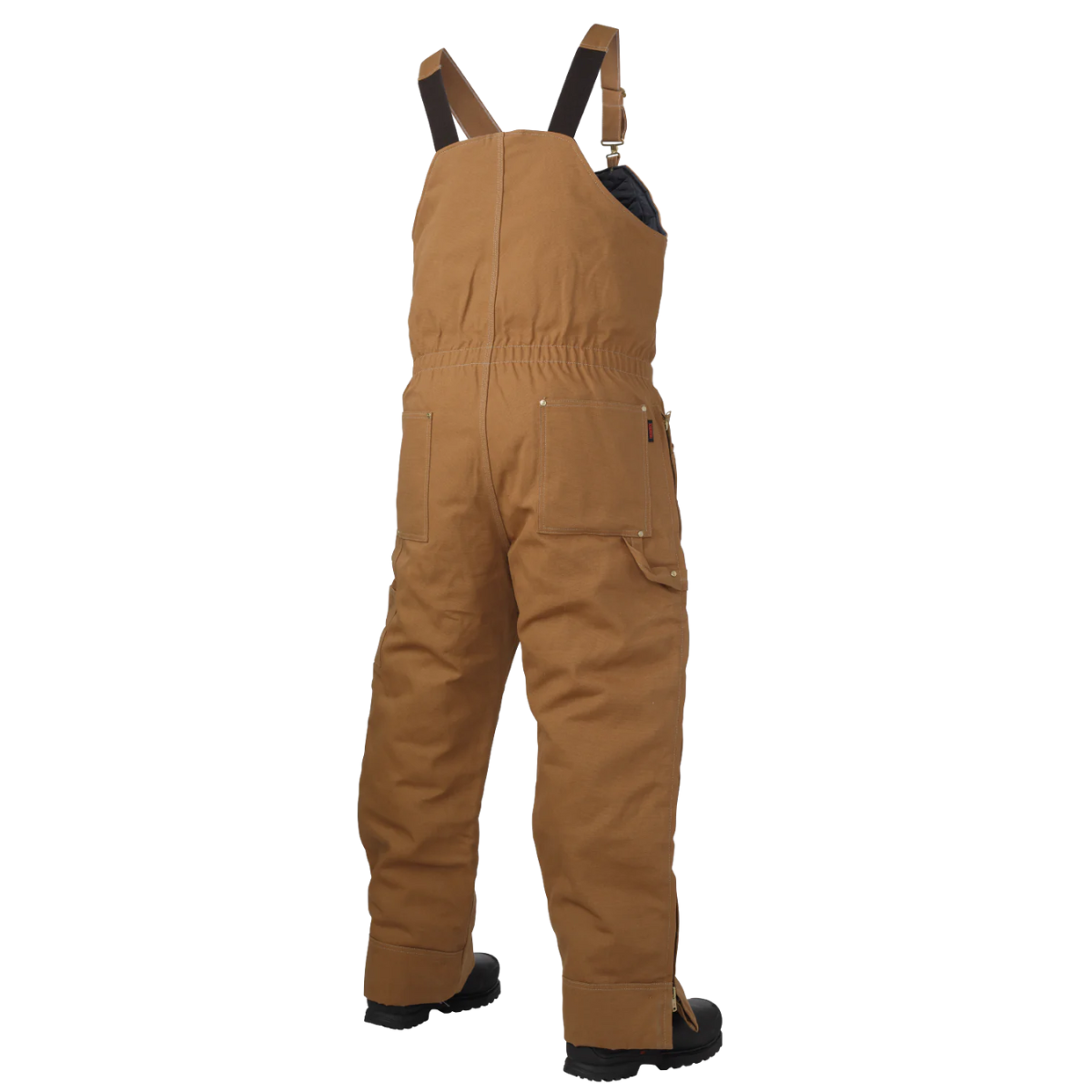 SALOPETTE EN DUCK DOUBLÉ TAN TOUGH DUCK