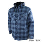 CHEMISE DE TRAVAIL EN FLANELLE DOUBLÉE AVEC CAPUCHON (3 COULEURS) GATTS