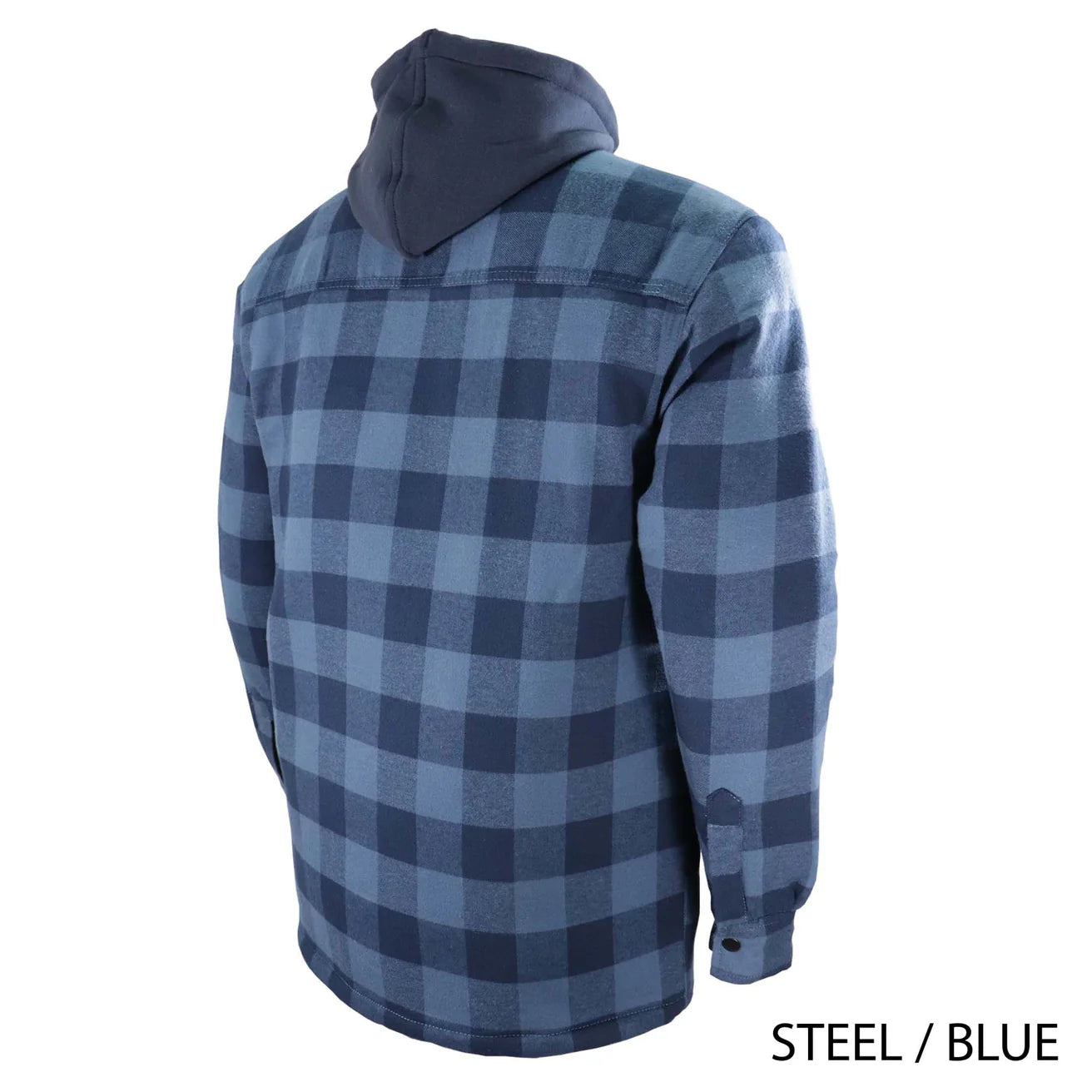 CHEMISE DE TRAVAIL EN FLANELLE DOUBLÉE AVEC CAPUCHON (3 COULEURS) GATTS