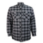 CHEMISE DE TRAVAIL EN FLANELLE DOUBLÉE (2 COULEURS) GATTS