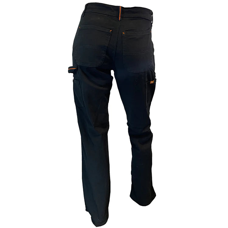 PANTALON DE TRAVAIL LEONARDO EXTENSIBLE POUR CHARPENTIER (2 COULEURS) ORANGE RIVER