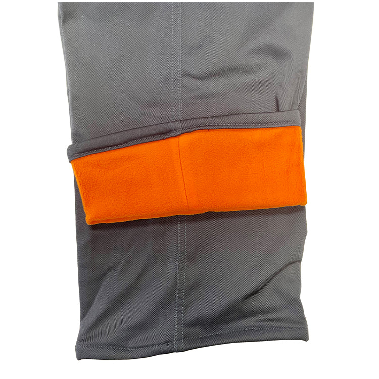 PANTALON DE TRAVAIL LOUIS DOUBLÉ EN POLAIRE EXTENSIBLE (2 COULEURS) ORANGE RIVER