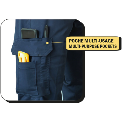 PANTALON COURT CARGO DE TRAVAIL EXTENSIBLE (5 COULEURS) GATTS