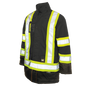 PARKA DE SÉCURITÉ EN POLY-OXFORD DOUBLÉ NOIR TOUGH DUCK