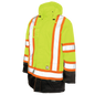 PARKA DE SÉCURITÉ EN POLY-OXFORD DOUBLÉ JAUNE TOUGH DUCK