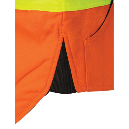 VESTE DE SÉCURITÉ DOUBLÉ NOIR TOUGH DUCK