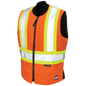 VESTE DE SÉCURITÉ DOUBLÉ ORANGE TOUGH DUCK