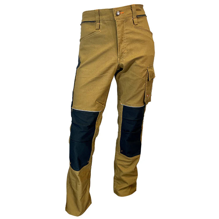 PANTALAON DE TRAVAIL TEXAN MULTI-POCHES (2 COULEURS) ORANGE RIVER