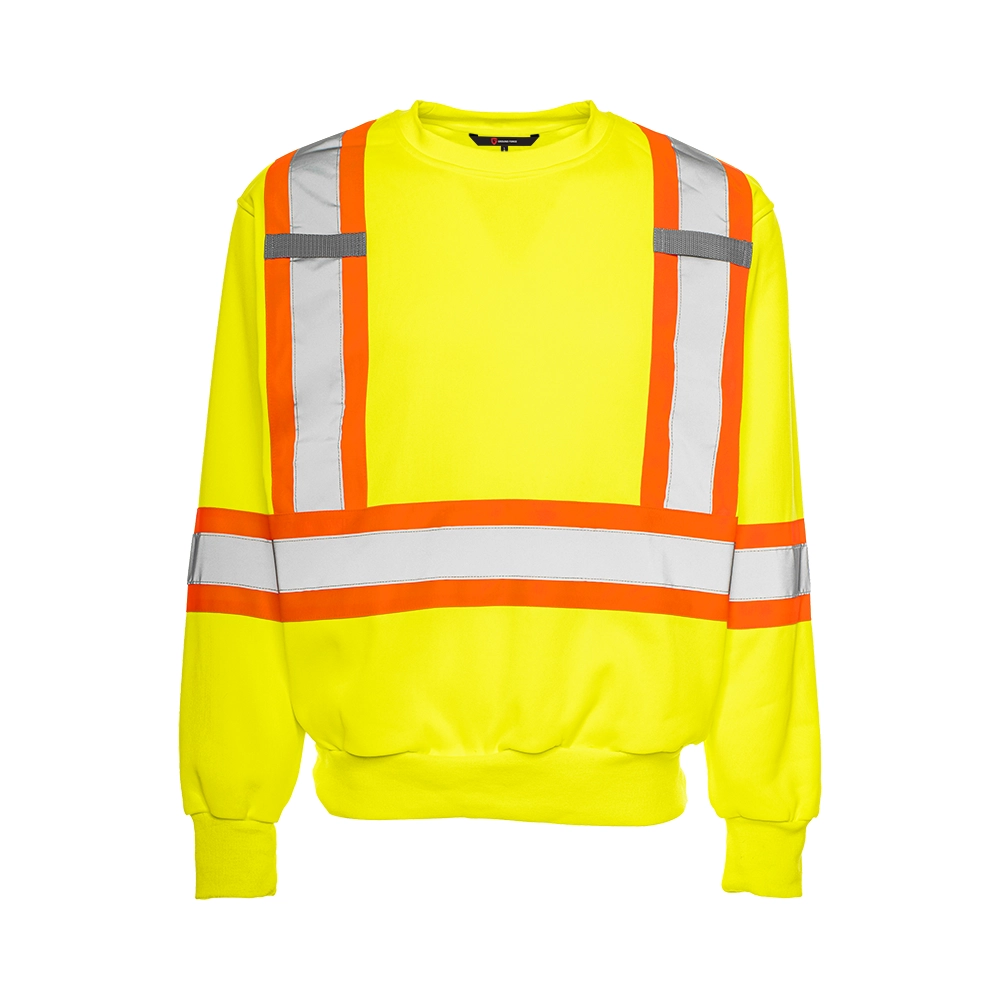 CHANDAIL DE SÉCURITÉ POLYESTER MANCHES LONGUES À COL ROND WASIP