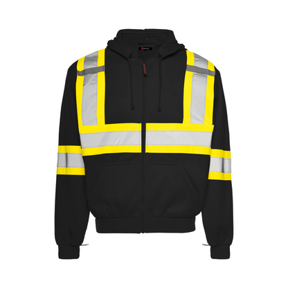 CHANDAIL DE SÉCURITÉ POLYESTER À CAPUCHE DÉTACHABLE WASIP