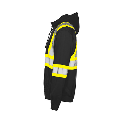 CHANDAIL DE SÉCURITÉ POLYESTER À CAPUCHE DÉTACHABLE WASIP