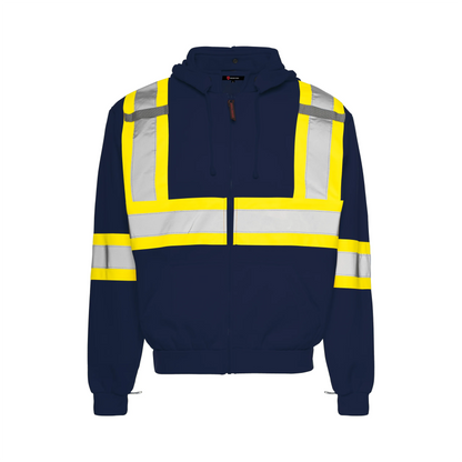 CHANDAIL DE SÉCURITÉ POLYESTER À CAPUCHE DÉTACHABLE WASIP