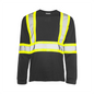 CHANDAIL DE CIRCULATION EN COTON MANCHES LONGUES NOIR WASIP