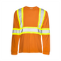 CHANDAIL DE CIRCULATION EN COTON MANCHES LONGUES ORANGE WASIP