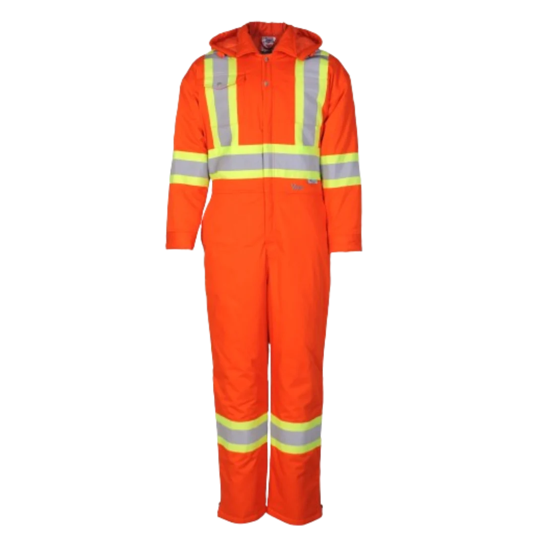 COMBINAISON | COVERALL DOUBLÉ ZIPPER 18" AUX JAMBES ORANGE VIKING