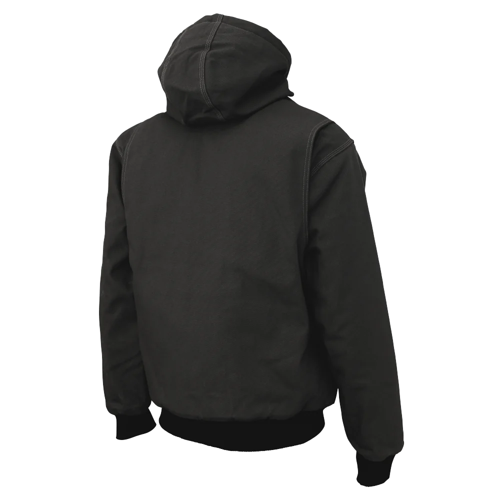 MANTEAU BOMBER CLASSIQUE À CAPUCHE TOUGH DUCK (2 COULEURS)