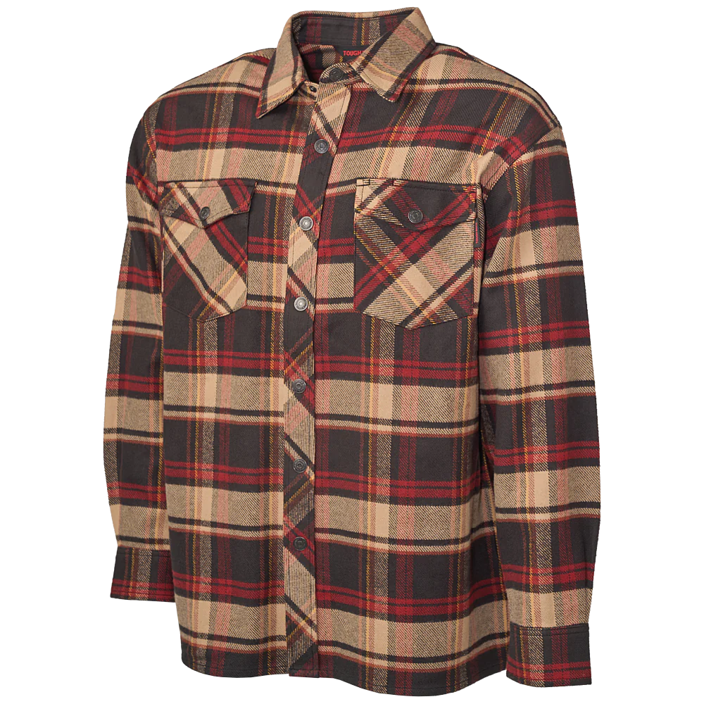 CHEMISE OVERSHIRT EN FLANELLE ÉPAISSE (2 COULEURS) TOUGH DUCK
