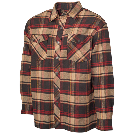 CHEMISE OVERSHIRT EN FLANELLE ÉPAISSE (2 COULEURS) TOUGH DUCK